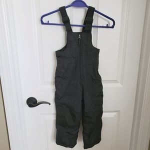 3T Vertical 9 Black Snowbib Snow pants